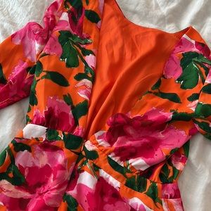 lulu’s summer floral romper